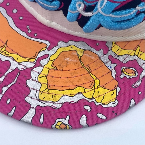 Steve Aoki “Cake Me” Snapback Hat Cap Mesh Adjustable - Picture 4 of 6